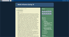 Desktop Screenshot of mediainfluence10.blogspot.com