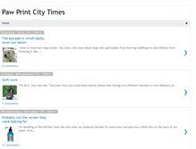 Tablet Screenshot of pawprintcitytimes.blogspot.com
