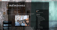 Desktop Screenshot of noelectronics.blogspot.com