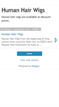 Mobile Screenshot of human-hair-wigs.blogspot.com