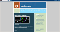 Desktop Screenshot of exotikarnaval.blogspot.com