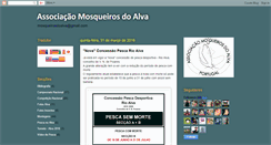Desktop Screenshot of mosqueirosdoalva.blogspot.com