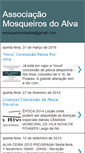 Mobile Screenshot of mosqueirosdoalva.blogspot.com