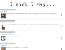 Tablet Screenshot of i-wish-i-may.blogspot.com