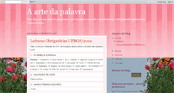 Desktop Screenshot of literaturaearteonline.blogspot.com