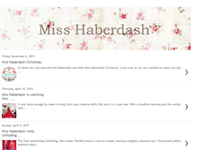 Tablet Screenshot of misshaberdash.blogspot.com