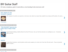 Tablet Screenshot of diyguitarstuff.blogspot.com