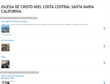 Tablet Screenshot of cristomielcostacentral.blogspot.com