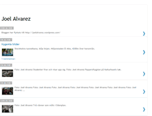 Tablet Screenshot of joel-alvarez.blogspot.com