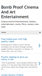Mobile Screenshot of bombproofcinema.blogspot.com