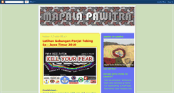 Desktop Screenshot of pawitra-unipa.blogspot.com