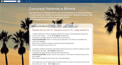 Desktop Screenshot of concursoshaciendalamorena.blogspot.com