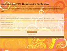 Tablet Screenshot of ideasinactionconference.blogspot.com