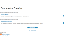 Tablet Screenshot of carnivoremacabre.blogspot.com