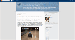 Desktop Screenshot of codemonkeyjas.blogspot.com