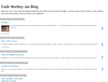 Tablet Screenshot of codemonkeyjas.blogspot.com