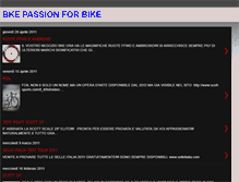 Tablet Screenshot of bkepassionforbike.blogspot.com