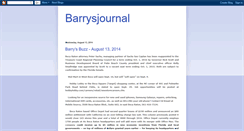 Desktop Screenshot of barrys-journal.blogspot.com