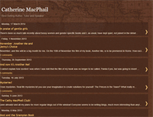 Tablet Screenshot of catherinemacphail.blogspot.com