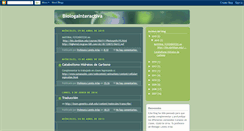 Desktop Screenshot of biologainteractiva.blogspot.com