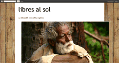 Desktop Screenshot of libresalsol.blogspot.com