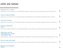 Tablet Screenshot of celticstartattoos.blogspot.com