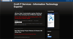 Desktop Screenshot of croftitservices.blogspot.com