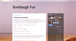 Desktop Screenshot of bumbaughfun.blogspot.com