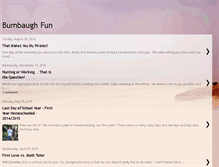 Tablet Screenshot of bumbaughfun.blogspot.com