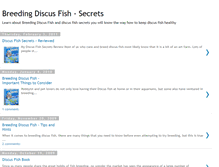 Tablet Screenshot of discus-fish-breeder-blog.blogspot.com