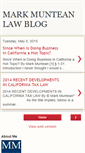 Mobile Screenshot of munteanlaw.blogspot.com