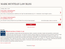 Tablet Screenshot of munteanlaw.blogspot.com