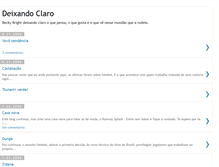 Tablet Screenshot of deixandoclaro.blogspot.com
