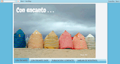 Desktop Screenshot of con-encanto.blogspot.com