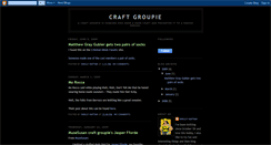 Desktop Screenshot of craftgroupie.blogspot.com