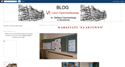 Desktop Screenshot of lo6szczecin.blogspot.com