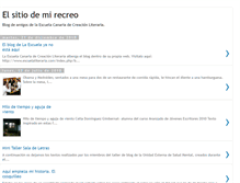 Tablet Screenshot of escuelaliteraria.blogspot.com