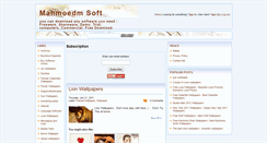 Desktop Screenshot of mahmoedmsoft.blogspot.com