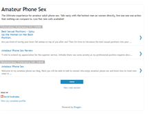Tablet Screenshot of amateur-phone-sexx.blogspot.com