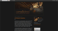 Desktop Screenshot of carnalizer.blogspot.com