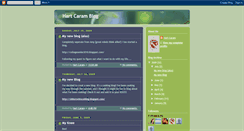 Desktop Screenshot of hartcaramblog.blogspot.com