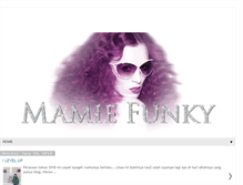 Tablet Screenshot of mamiefunky.blogspot.com