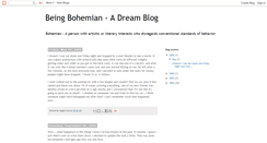 Desktop Screenshot of beingbohemian.blogspot.com