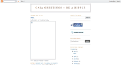Desktop Screenshot of gaiagranules.blogspot.com