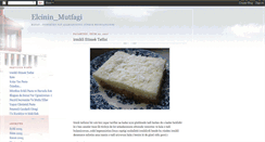 Desktop Screenshot of elcininmutfagi.blogspot.com