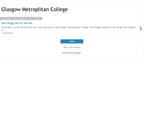 Tablet Screenshot of glasgowmet.blogspot.com