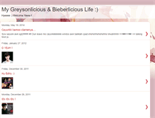 Tablet Screenshot of my-bieber-life.blogspot.com