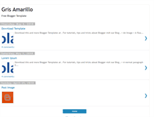 Tablet Screenshot of gris-amarillo.blogspot.com