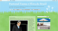 Desktop Screenshot of blogpantanal.blogspot.com