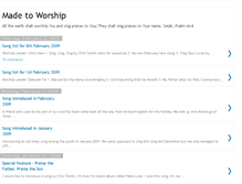 Tablet Screenshot of abundantlifeworshipteam.blogspot.com